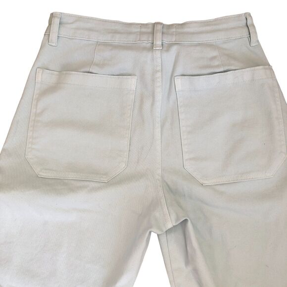 Everlane Light Blue "The UTILITY BARREL PANTS" High-Rise Ankle Pants Sz 4 $118 - Picture 9 of 16